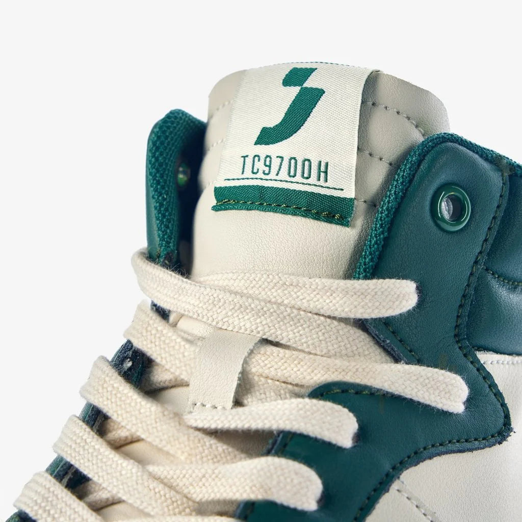 SJ High Icon Green/White Sneakers (milieu bewust)